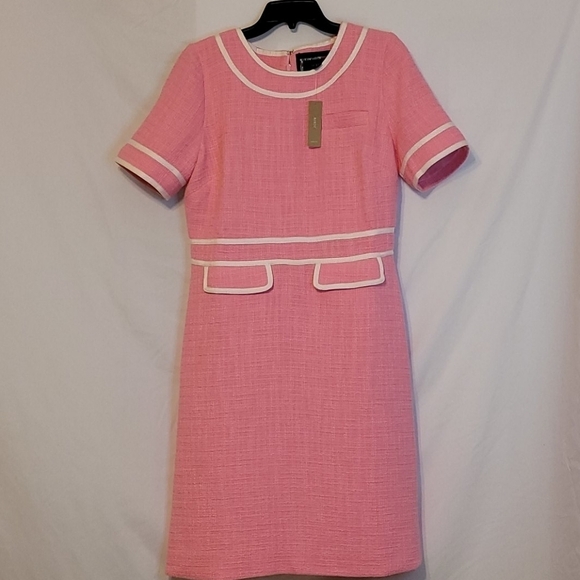 J Crew Tweed A line Dress with Flap Pockets - Picture 9 of 16
